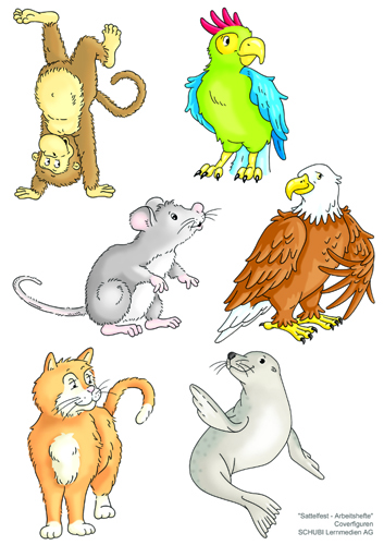 Sympathiefiguren - Sattelfest in Mathe und Sattelfest in Deutsch - SCHUBI AG